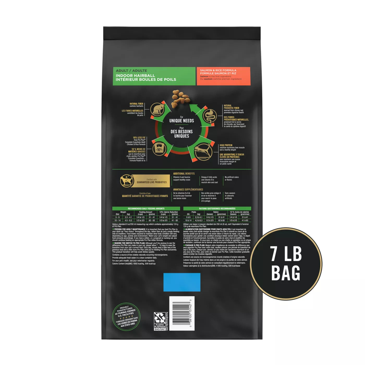 Purina Pro Plan® Indoor Hairball Salmon & Rice Formula Adult Cat Food