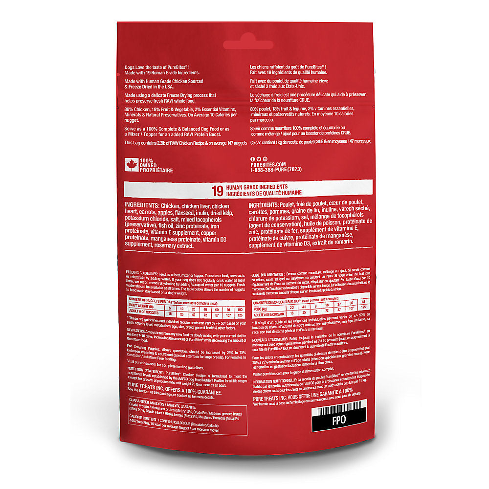 PureBites Chicken Food Topper