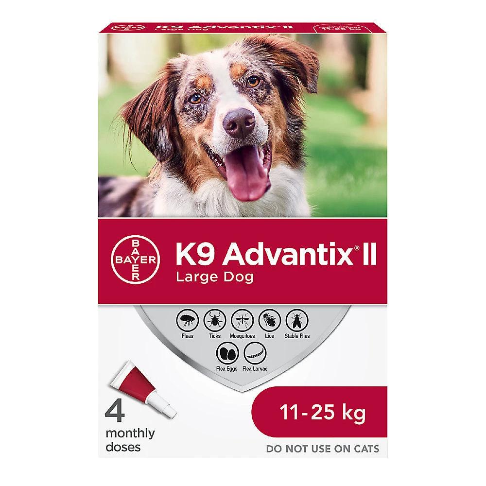 K9 Advantix II Flea & Tick Treatment for Large Dog (11 - 25 kg) by BEAM Pharmacy