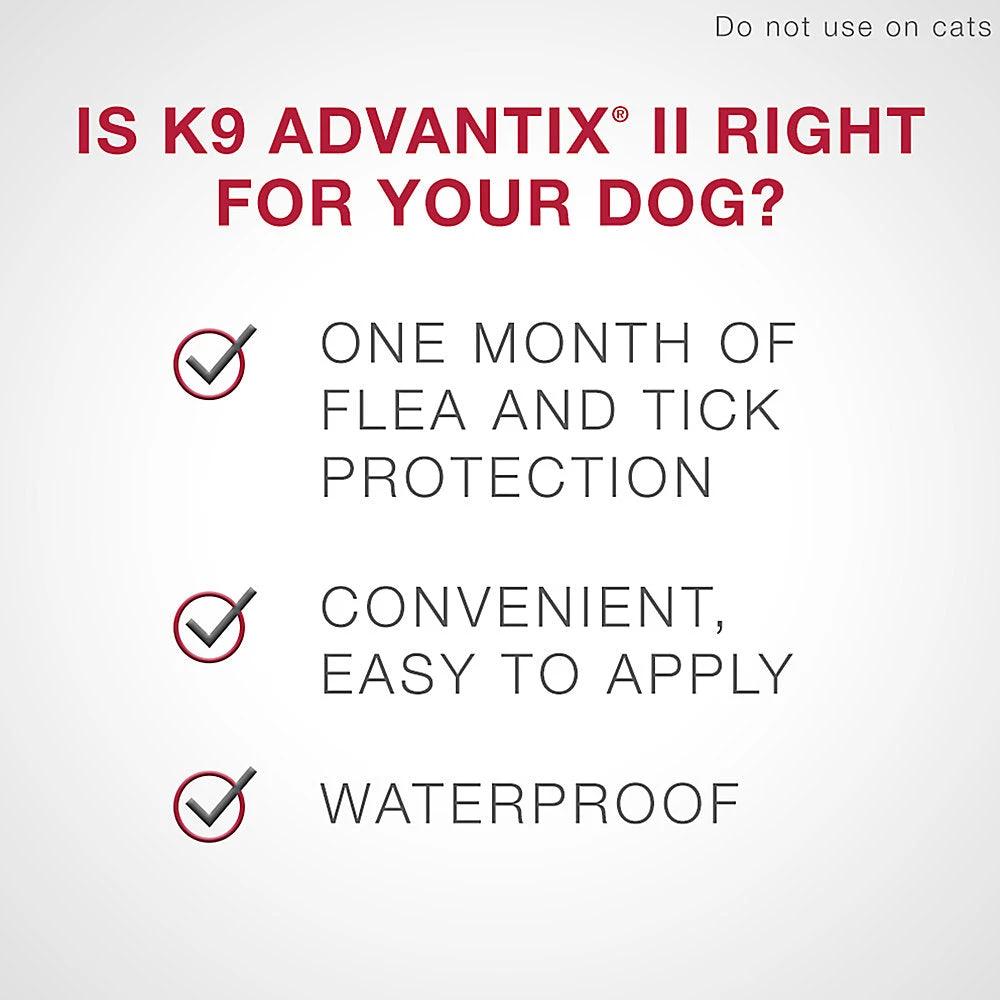 K9 Advantix II Flea & Tick Treatment for Small Dog (<4.5kg) by BEAM Pharmacy