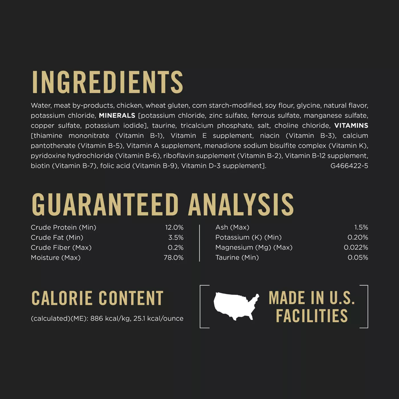 Purina Pro Plan® Adult Urinary Tract Health Chicken Entrée in Gravy Wet Cat Food