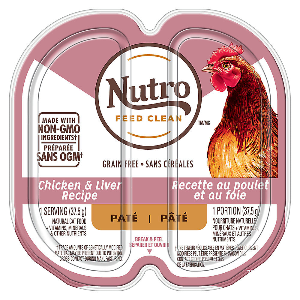 NUTRO ? PORTIONS PARFAITES ? Recette de pâté pour chat au poulet et au foie