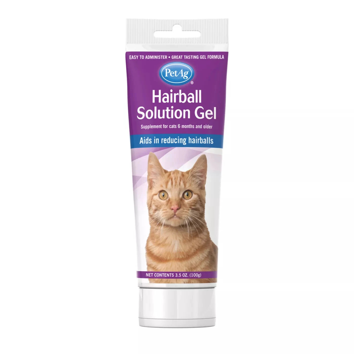 PetAg Hairball Solution Gel Supplement for Cats by PetAg