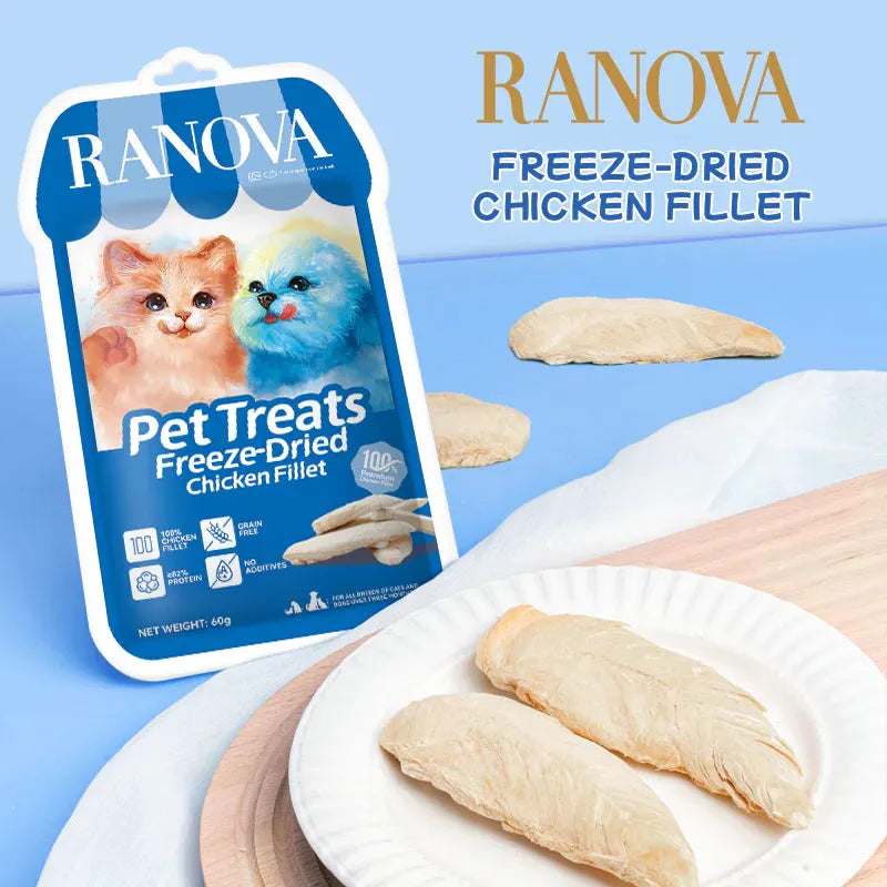 Ranova Freeze Dried Whole Chicken Fillet For Dogs & Cats by Ranova