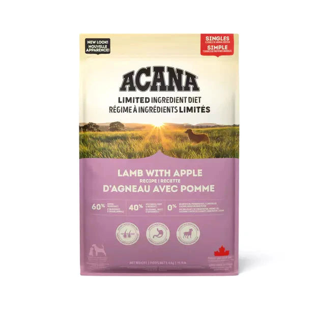 ACANA Singles Lamb + Apple Recipe Dog Dry Food by ACANA
