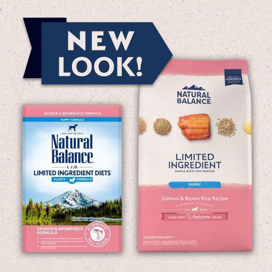 Natural Balance Salmon & Brown Rice Puppy Recipe Dog Dry Food by Natural Balance