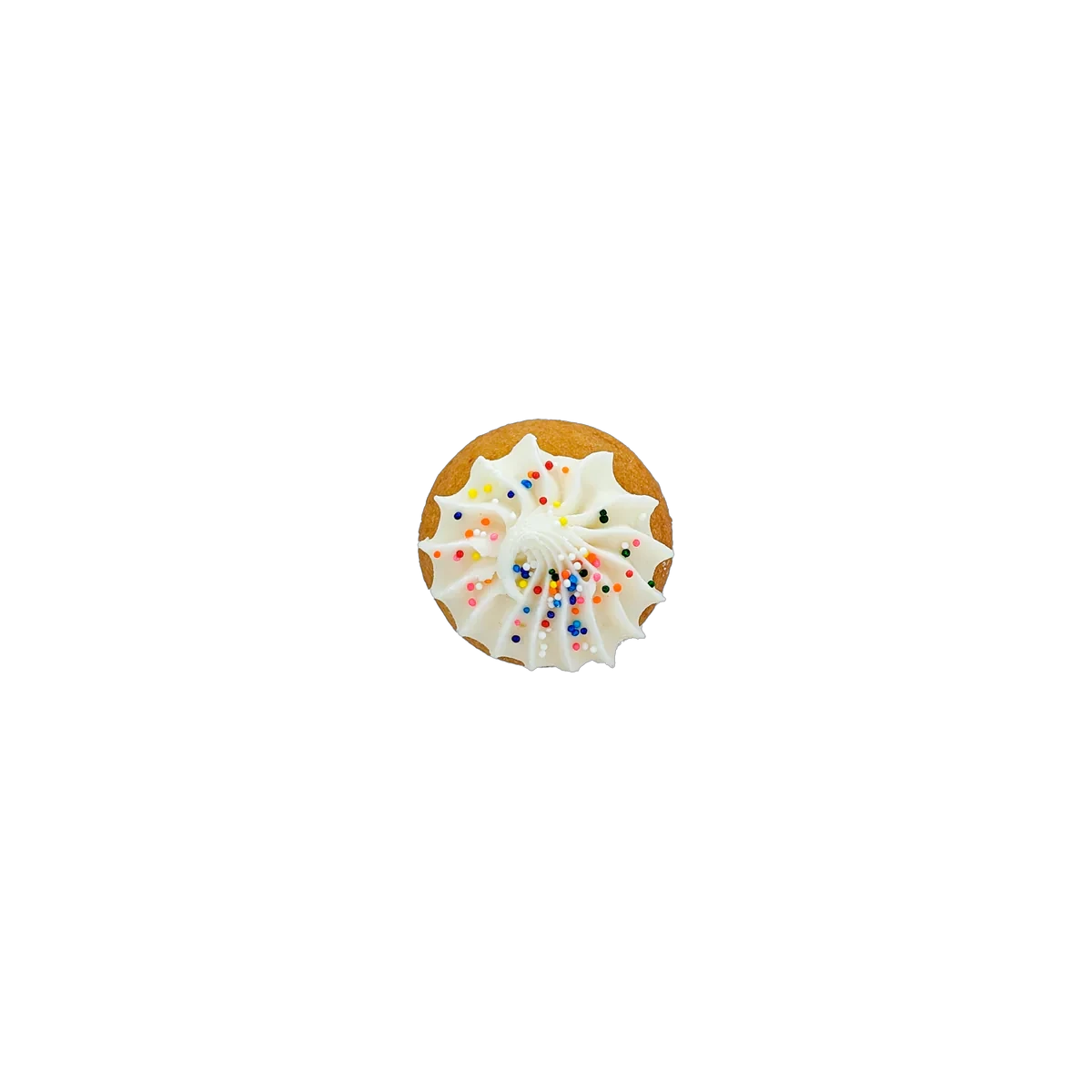Bosco & Roxy's Sprinkled 3D Vanilla Medium Cupcake by Bosco & Roxy's