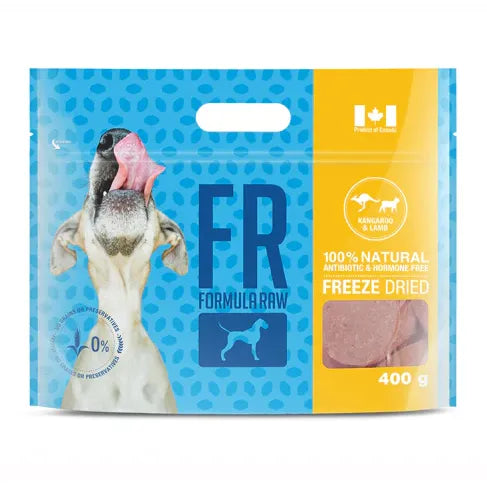 Formula Raw Freeze Dried Canine Complete Diets, Kangaroo & Lamb