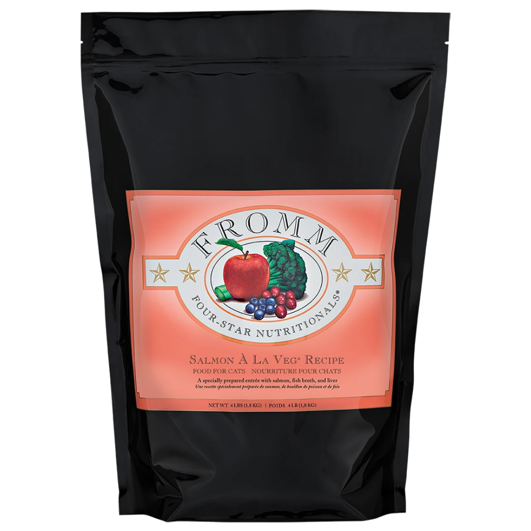 Fromm Four Star Salmon A La Veg Recipe Dry Cat Food by FROMM
