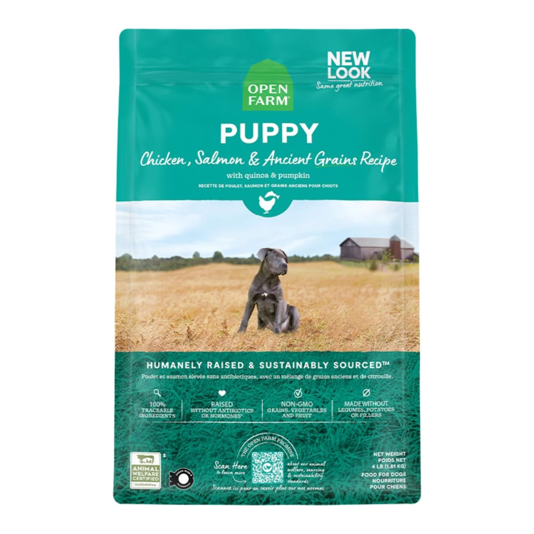 Open Farm Chicken & Salmon Ancient Grains Puppy Dry Food