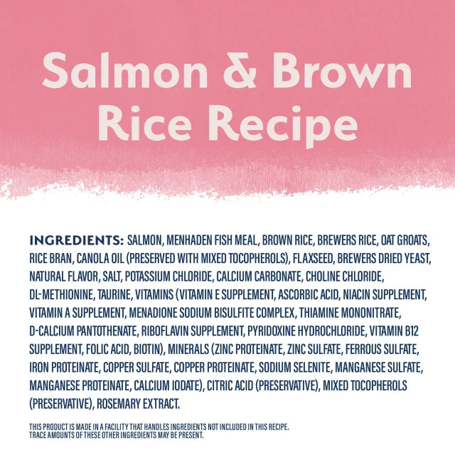 Natural Balance Salmon & Brown Rice Adult Recipe Dog Dry Food