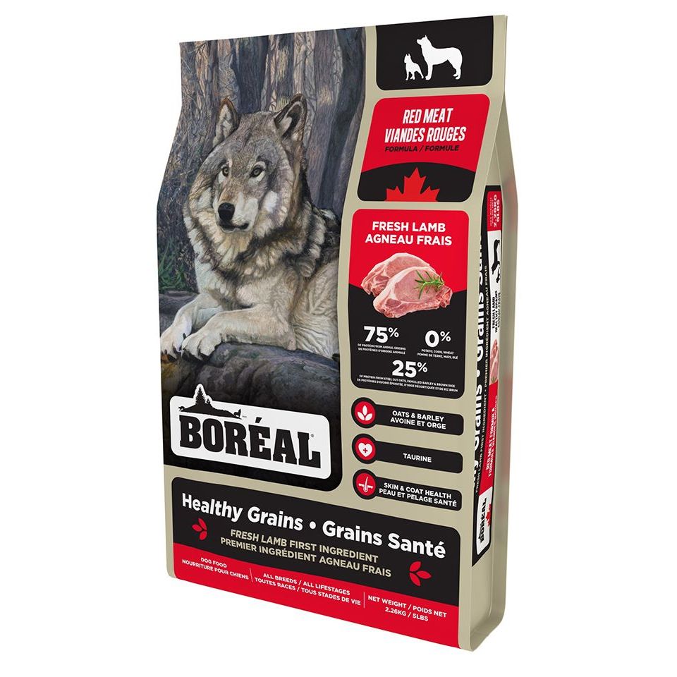 Boreal Healthy Grains Red Meat Dog 2.26kg