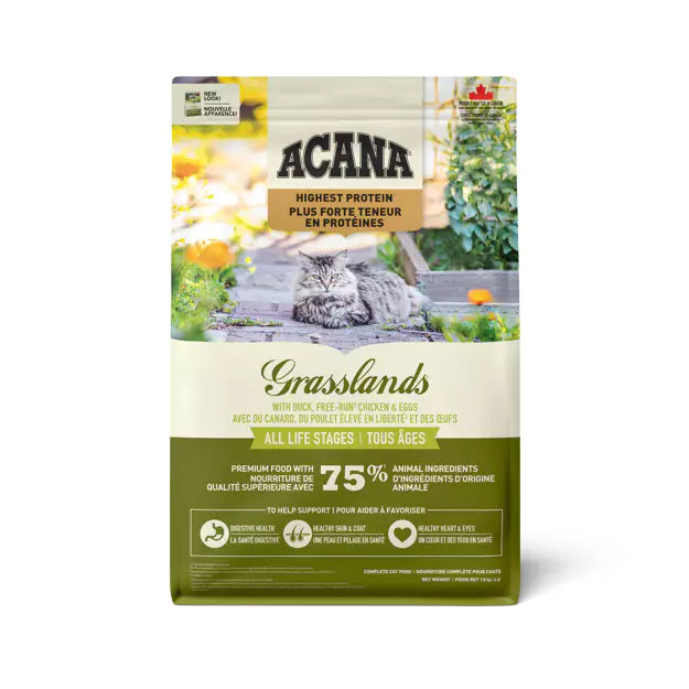 ACANA Highest Protein Grasslands Recipe Cat Dry Food