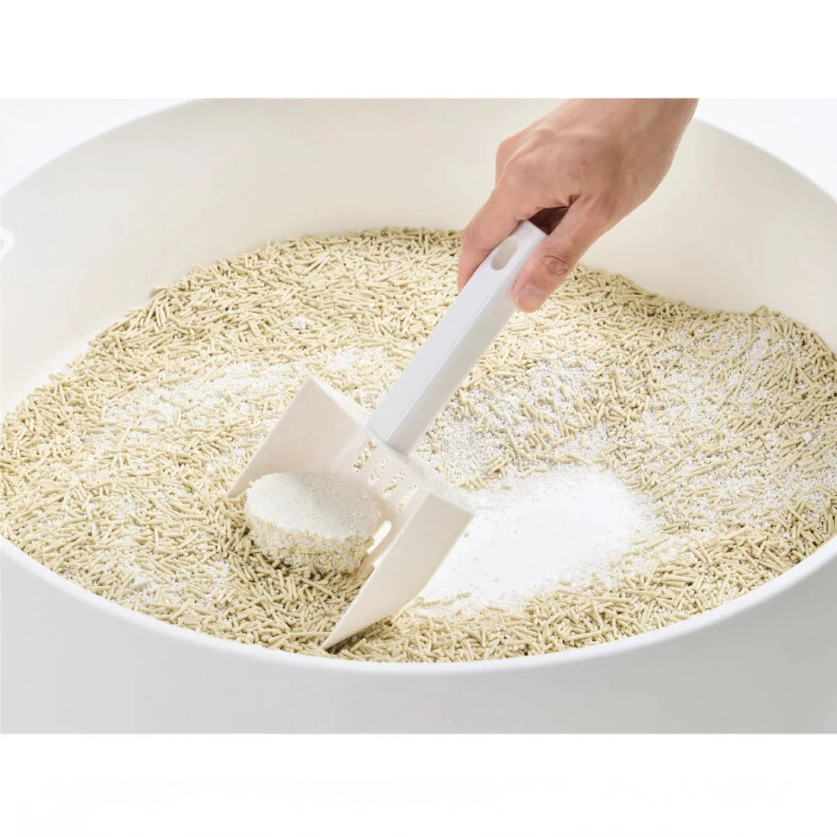 Pidan Cat Litter White-Jade (Corn Starch) & Tofu Mix, Non Flushable by Pidan