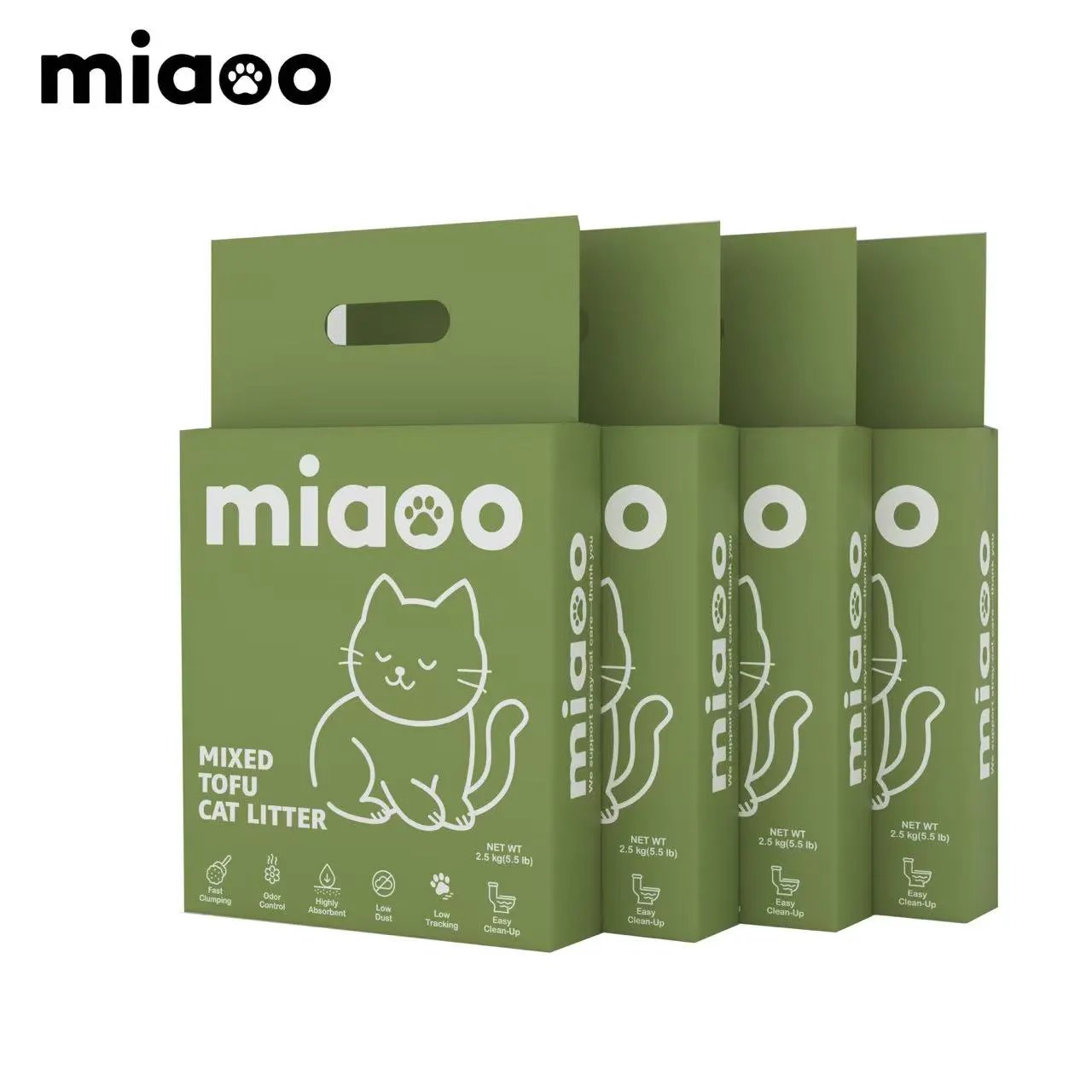 Miaoo Tofu Cat Litter by Opet