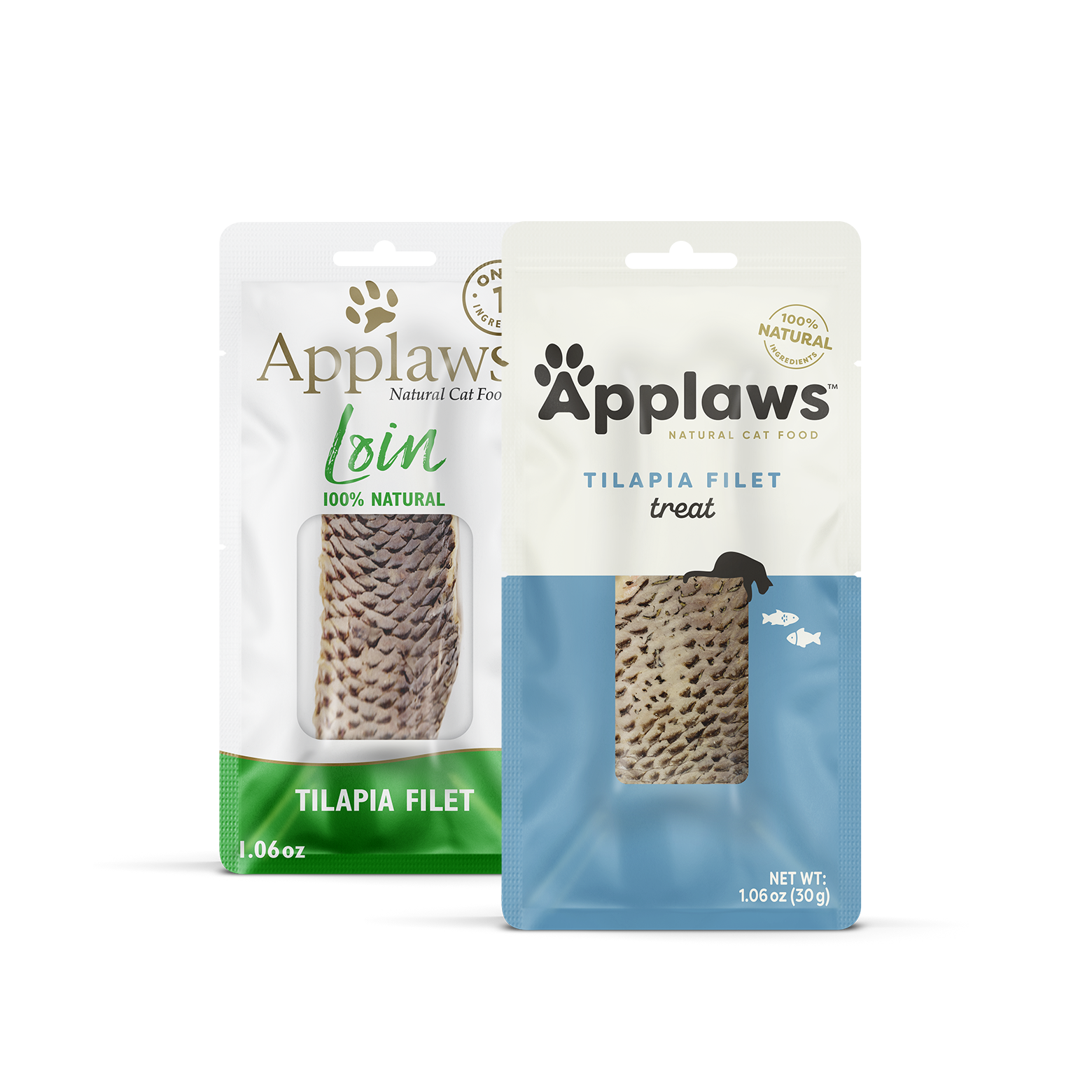 APPLAWS Natural Cat Treat – Tilapia Filet 30g