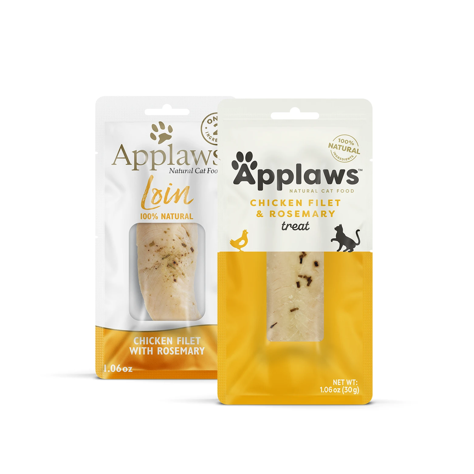 APPLAWS Natural Cat Treat – Chicken Fillet with Rosemary 30g