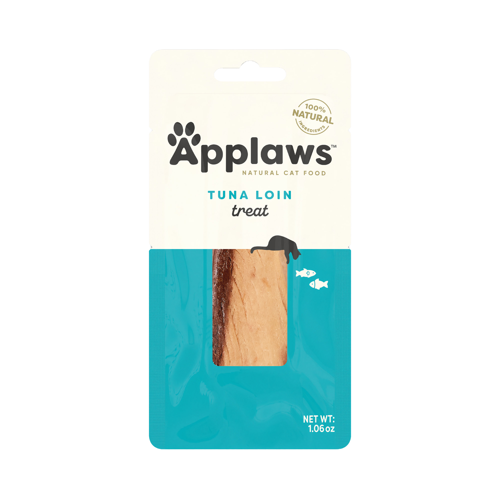 APPLAWS Gâterie naturelle pour chat – Longe de thon 30 g