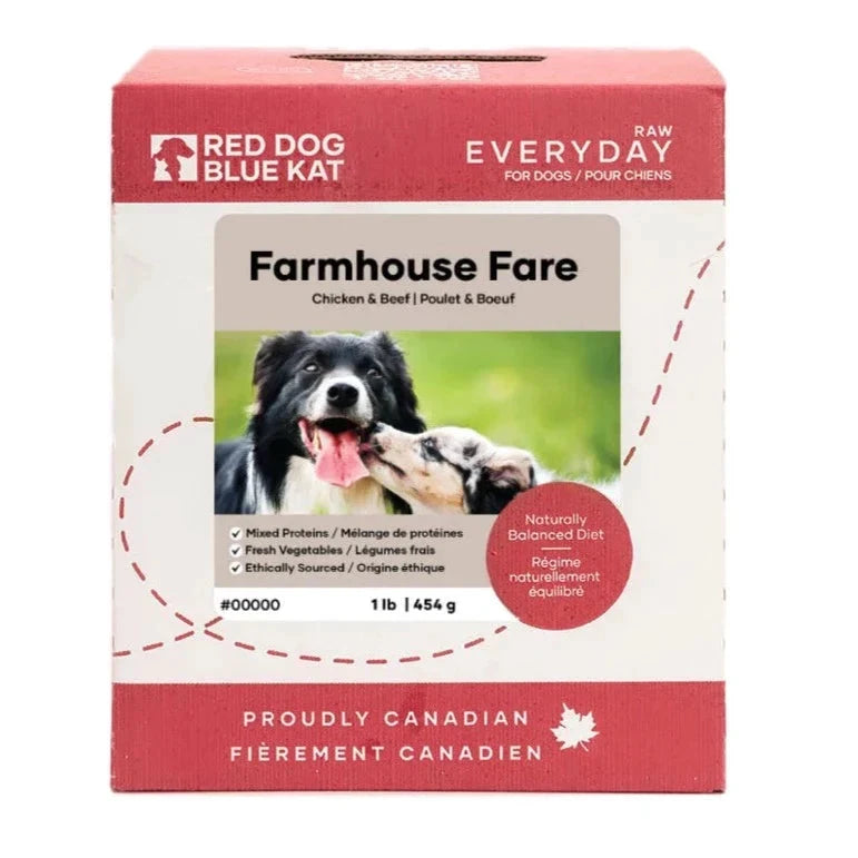 RDBK - Everyday Raw - Chicken & Beef blend (Farmhouse Fare) by RED DOG BLUE KAT