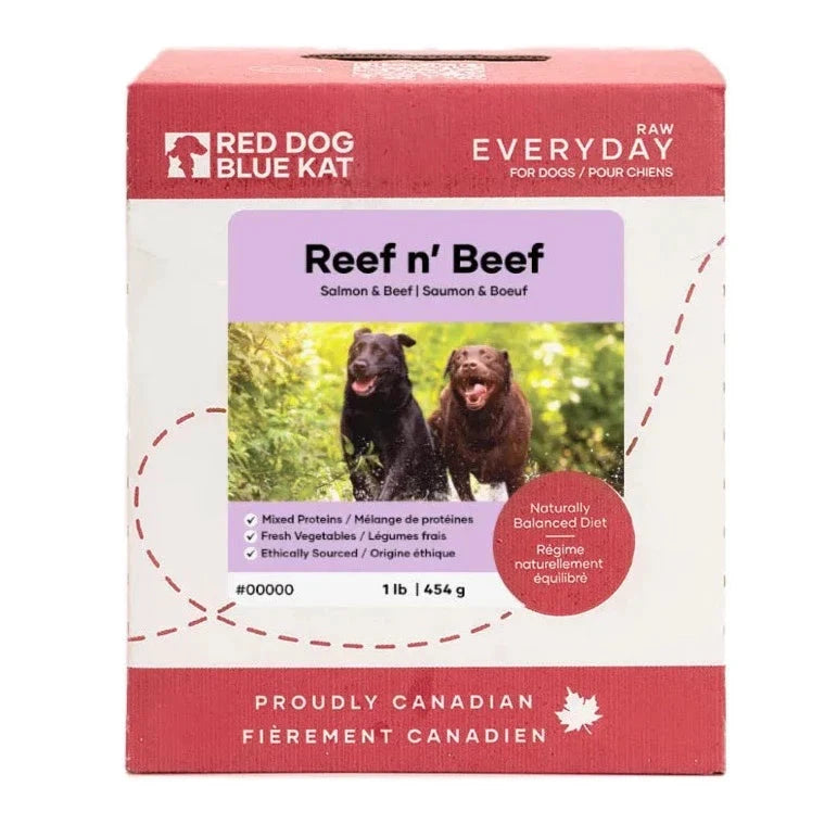 RDBK - Everyday Raw - Beef & Salmon Blend (Reef n' Beef) by RED DOG BLUE KAT