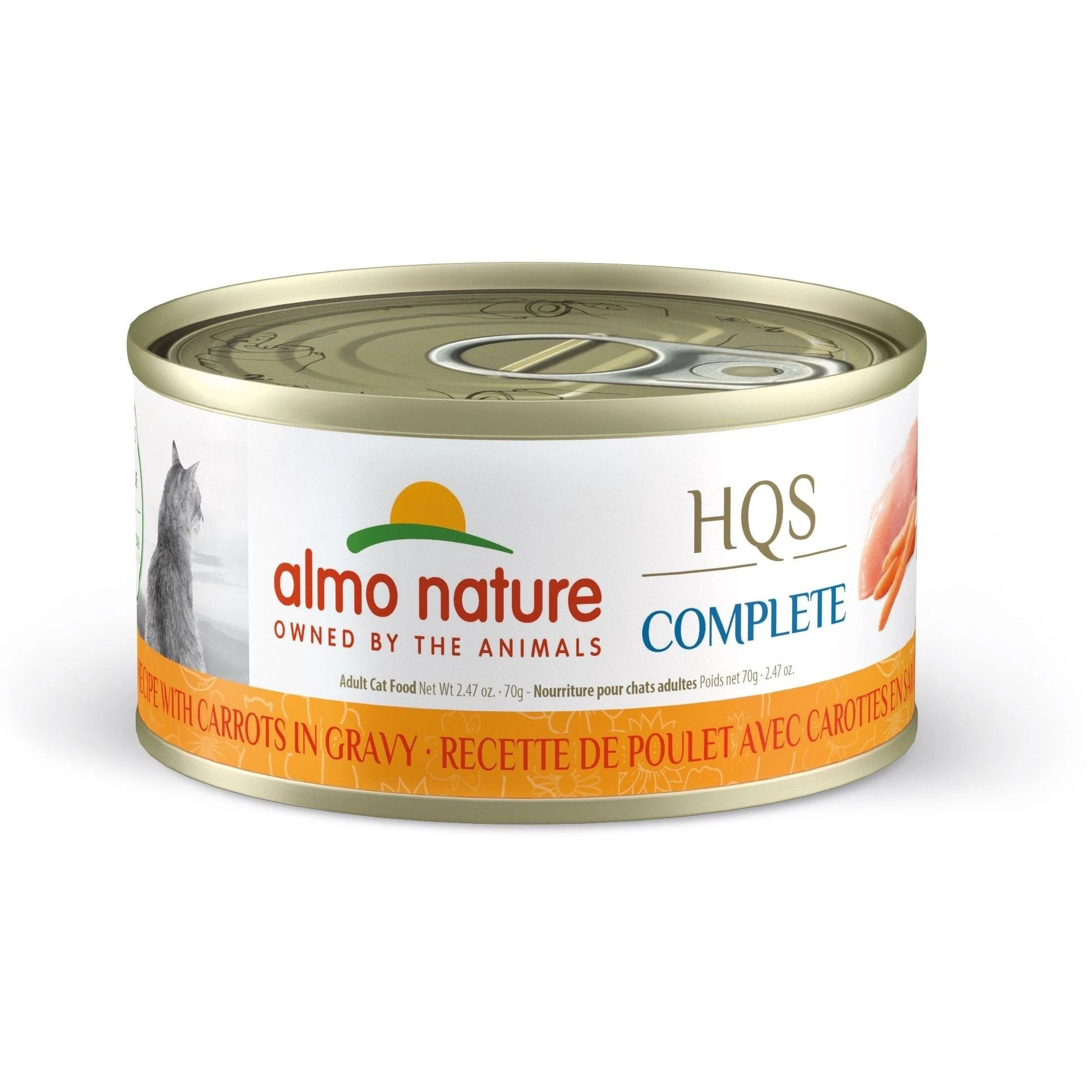 Almo Nature HQS Complete Chicken Recipe with Carrots in gravy by Almo Nature