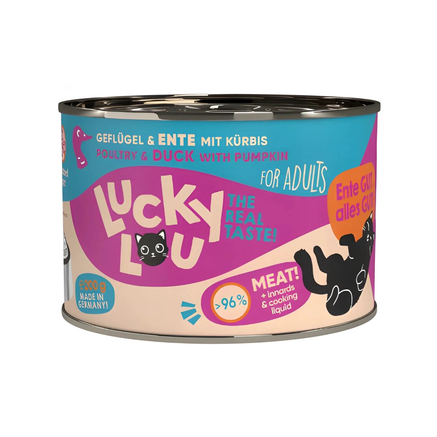 Lucky Lou - Poultry & Duck with pumpkin (200g) by DEPet