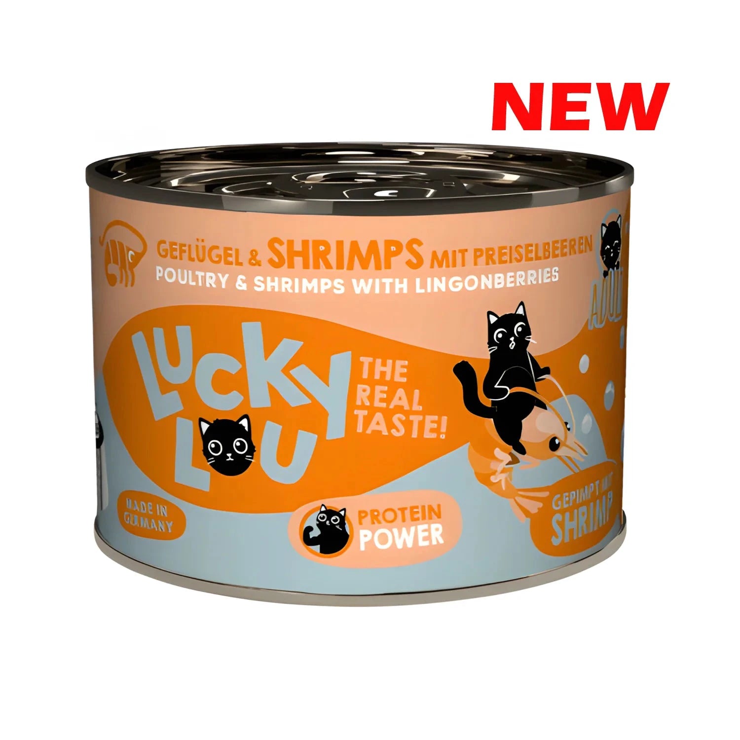 Lucky Lou - Poultry & Shrimps with lingonberries (200g) by DEPet