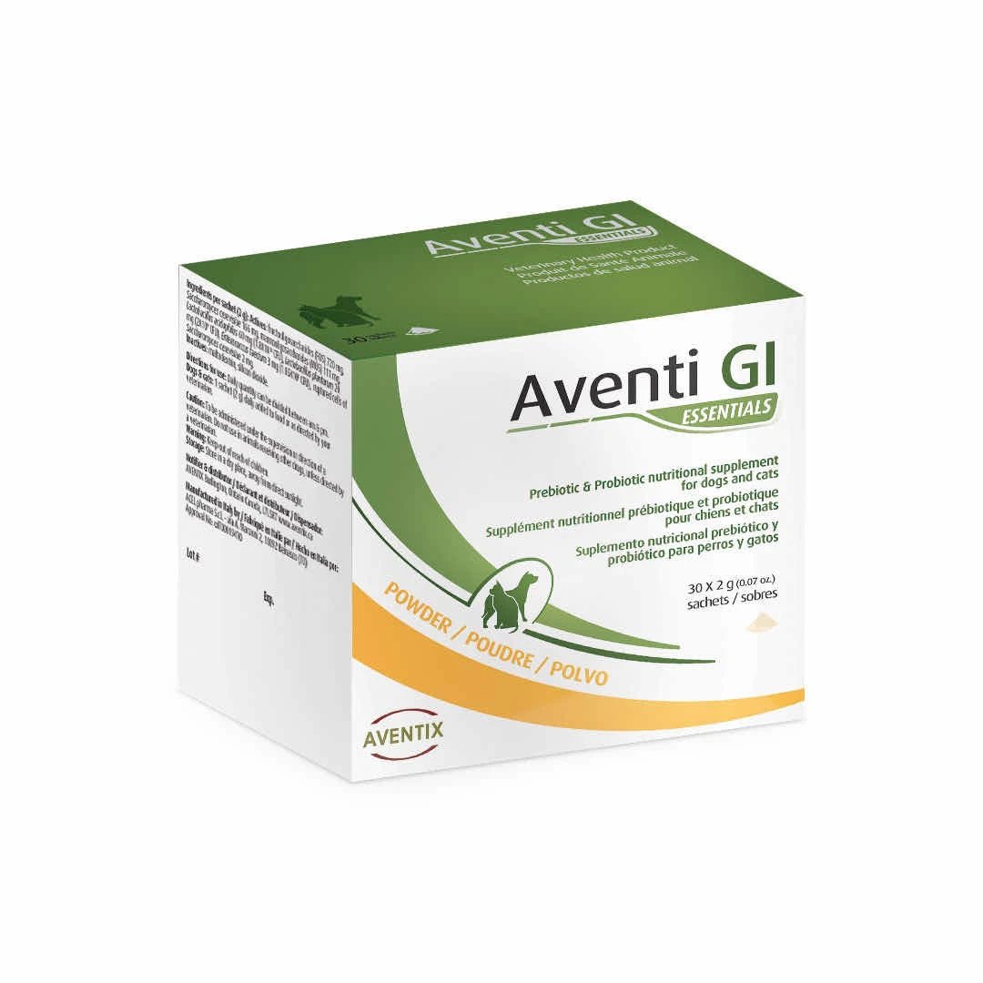 Aventix Aventi GI Essentials Prebiotic & Probiotic Supplement Powder for Dogs & Cats by BEAM Pharmacy