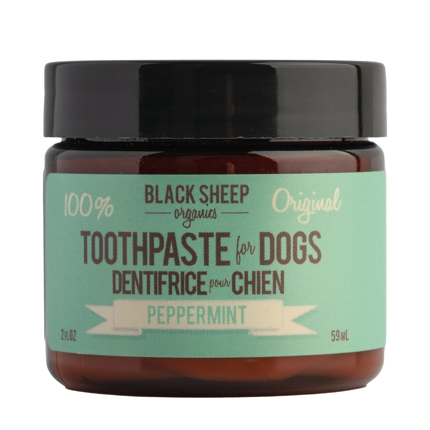 BLACK SHEEP -Peppermint Organic Toothpaste 2oz