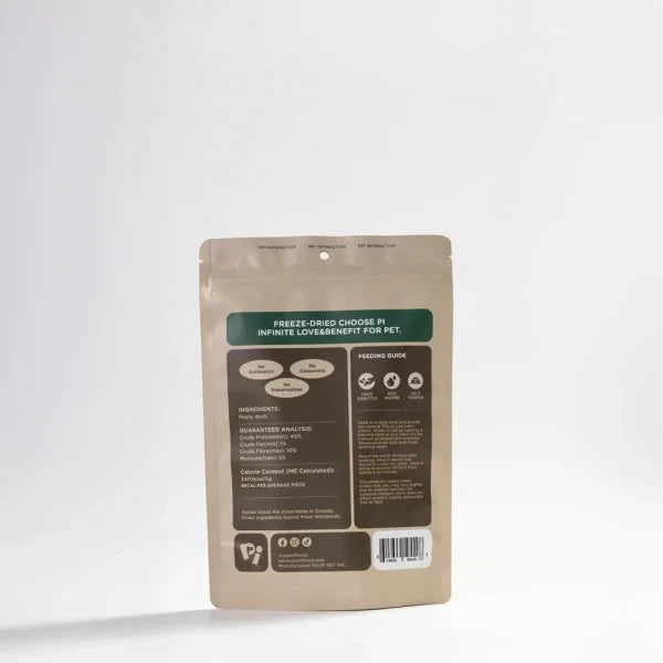PI Pet Food Freeze Dried Radishes & Duck Twists 42g by PI Pet Food