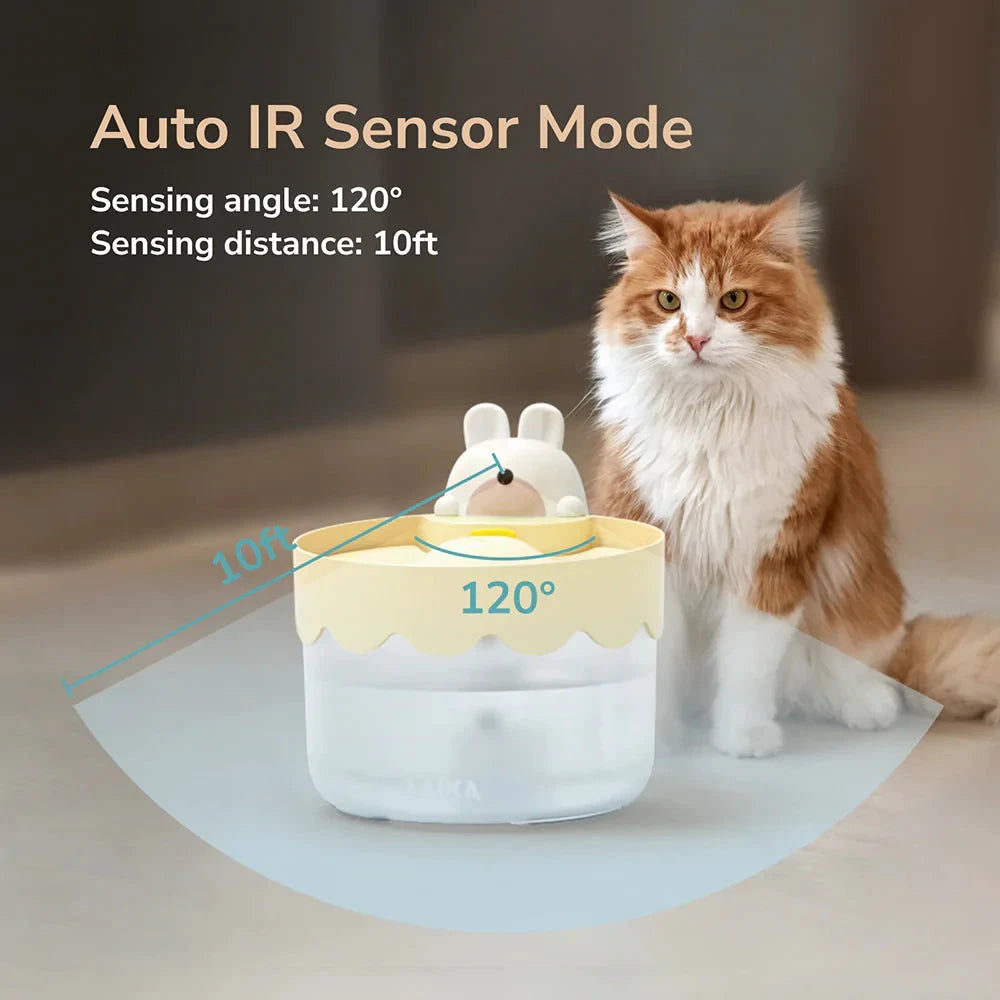 Laika Battery Operated Cat Water Fountain by Laika