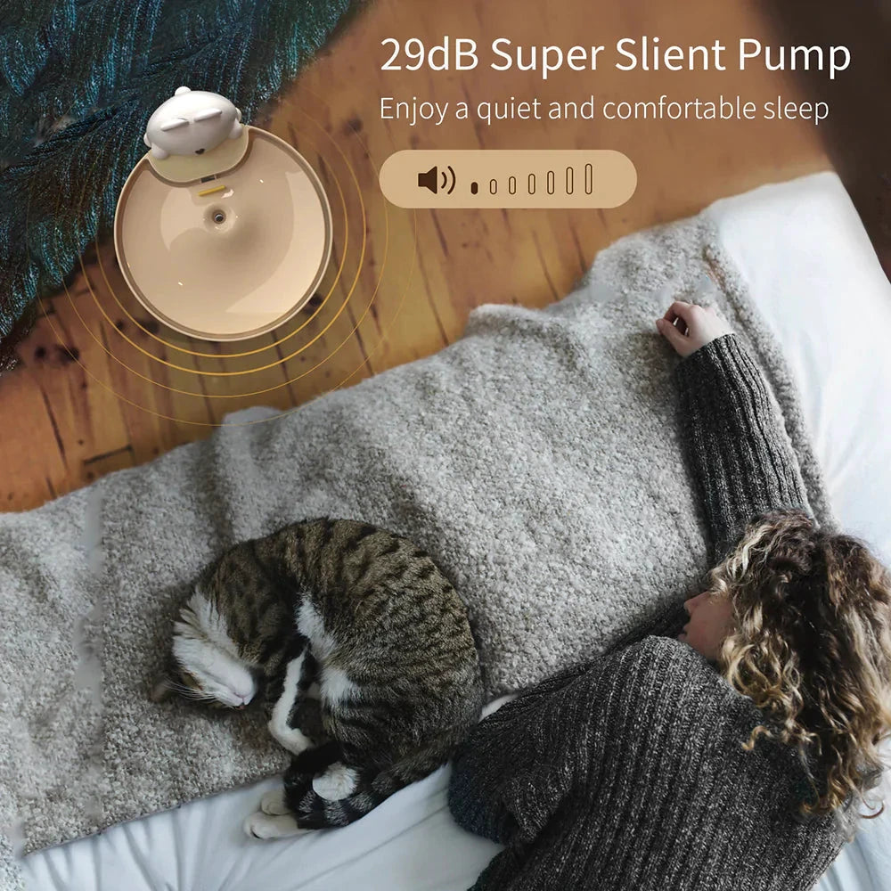 Laika Battery Operated Cat Water Fountain by Laika