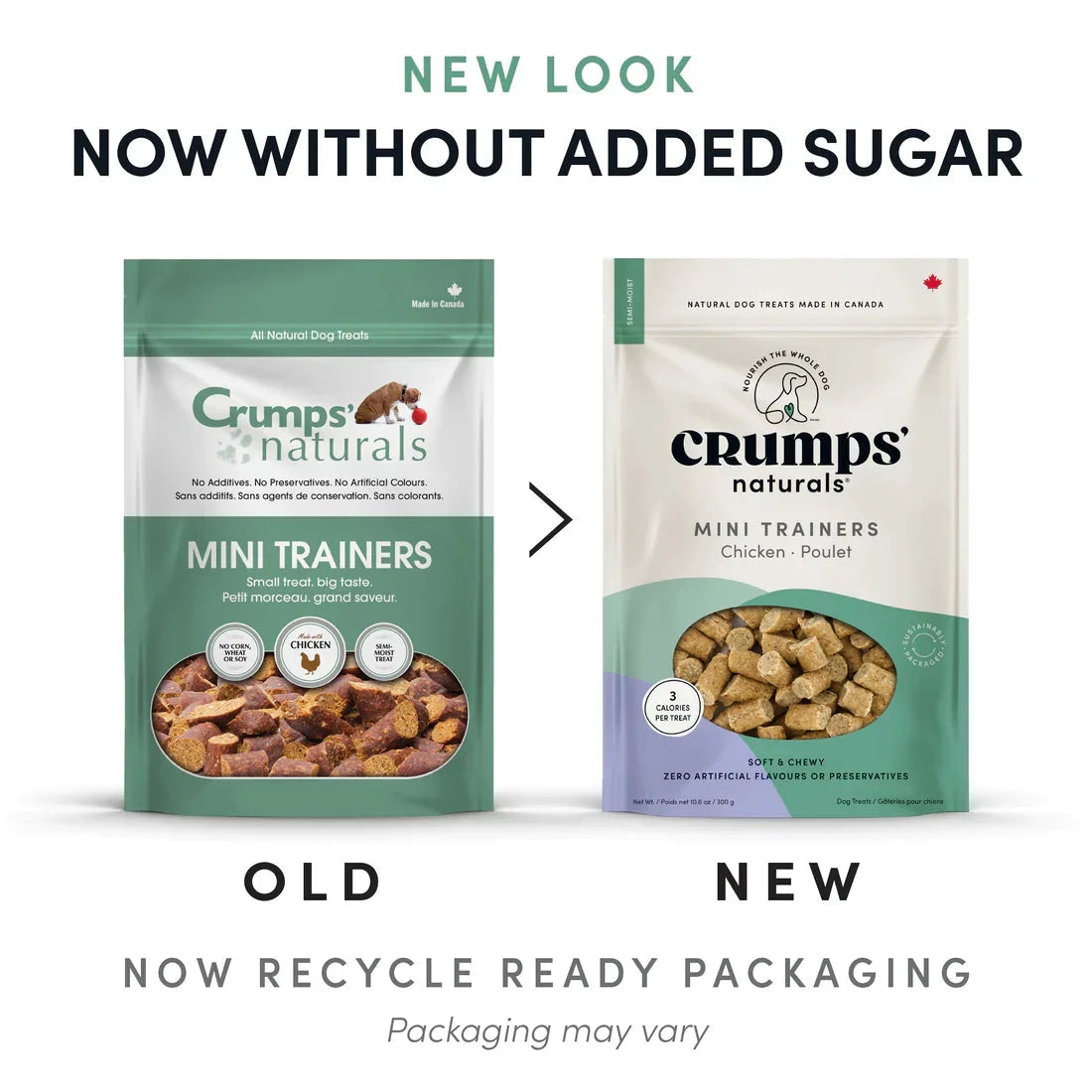 Crumps' Naturals - Mini Dog Trainers Semi Moist Chicken 132g by Crumps' Naturals