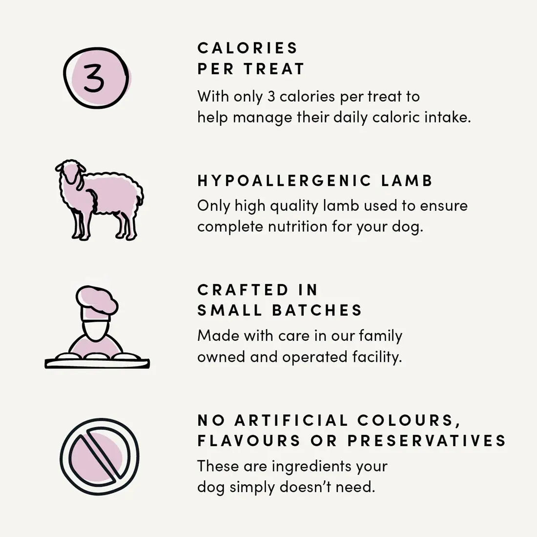Crumps' Naturals Semi Moist Lamb Mini Trainers by Crumps' Naturals