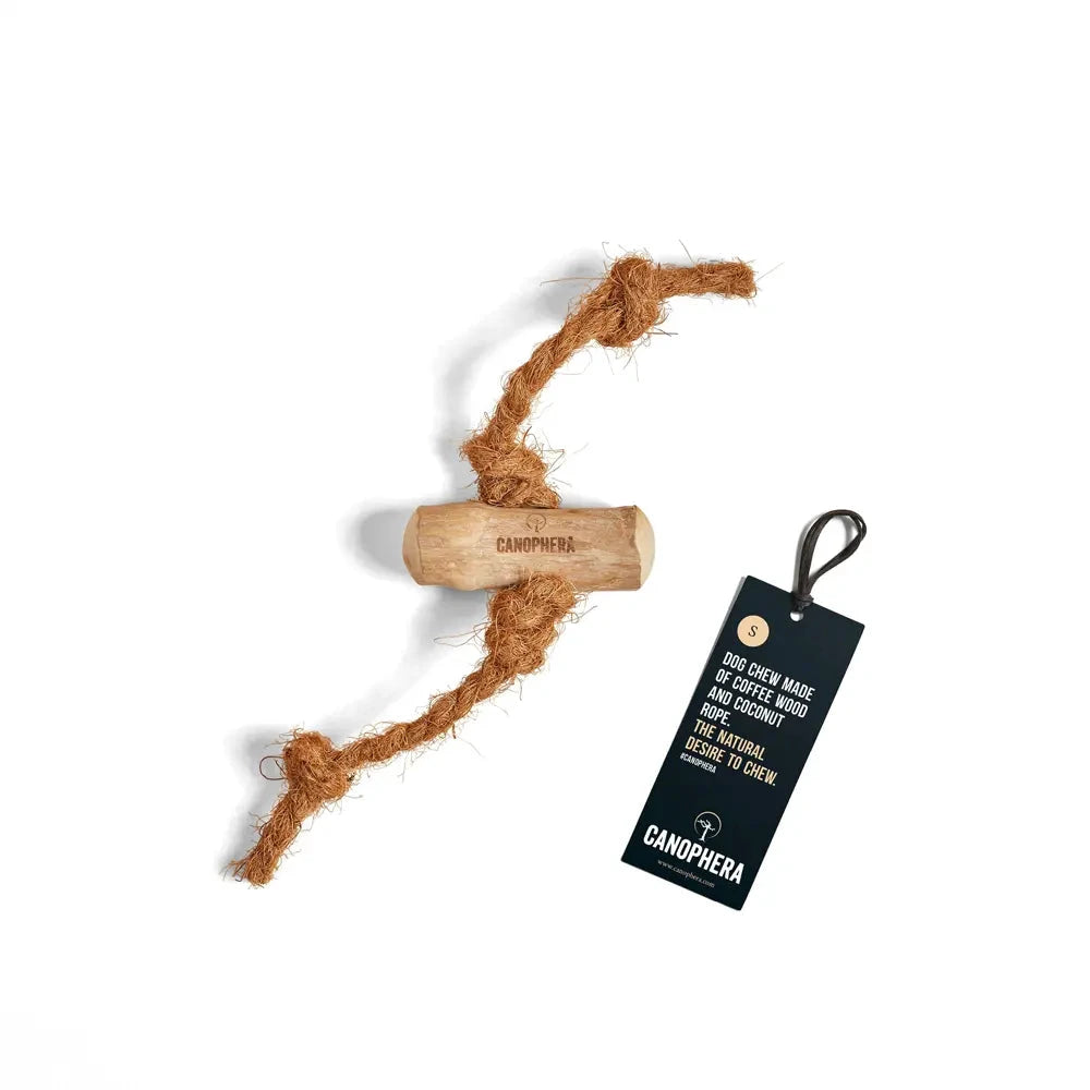 Canophera Natural Desire To Chew Dog Chew Stick Made of Coffee Tree Wood & Natural Coconut Husk by Canophera