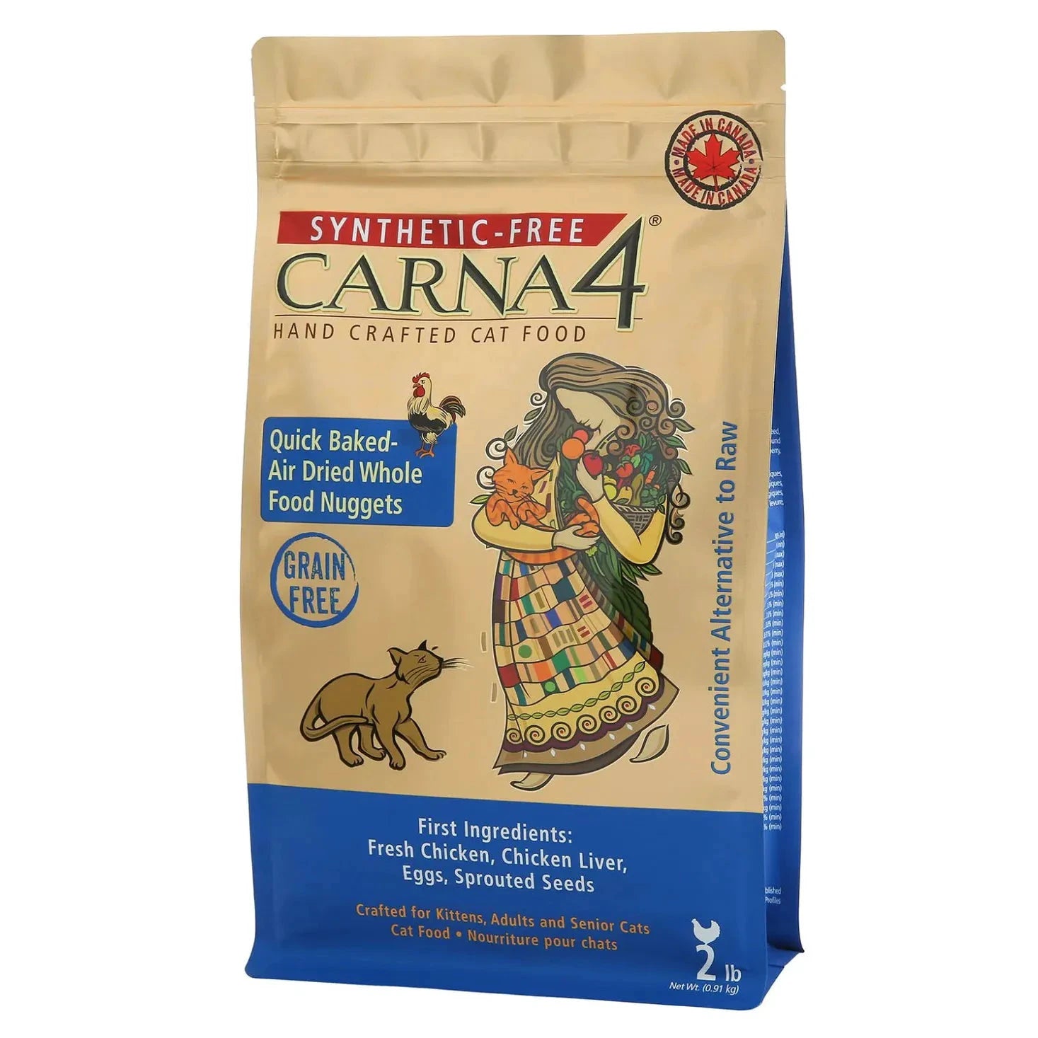 Carna4 - Nourriture pour chats artisanale au poulet