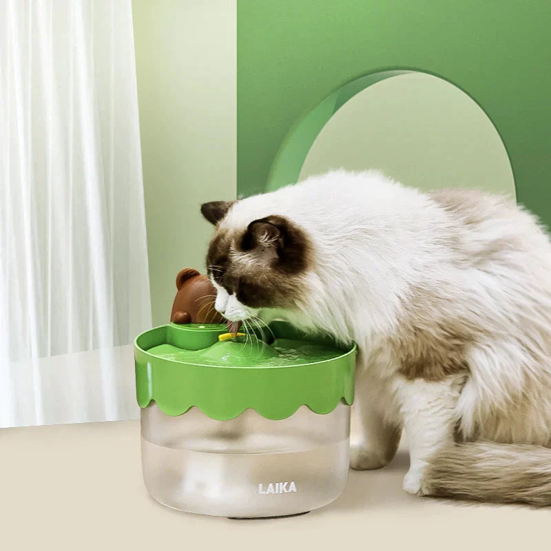 Laika Battery Operated Cat Water Fountain by Laika