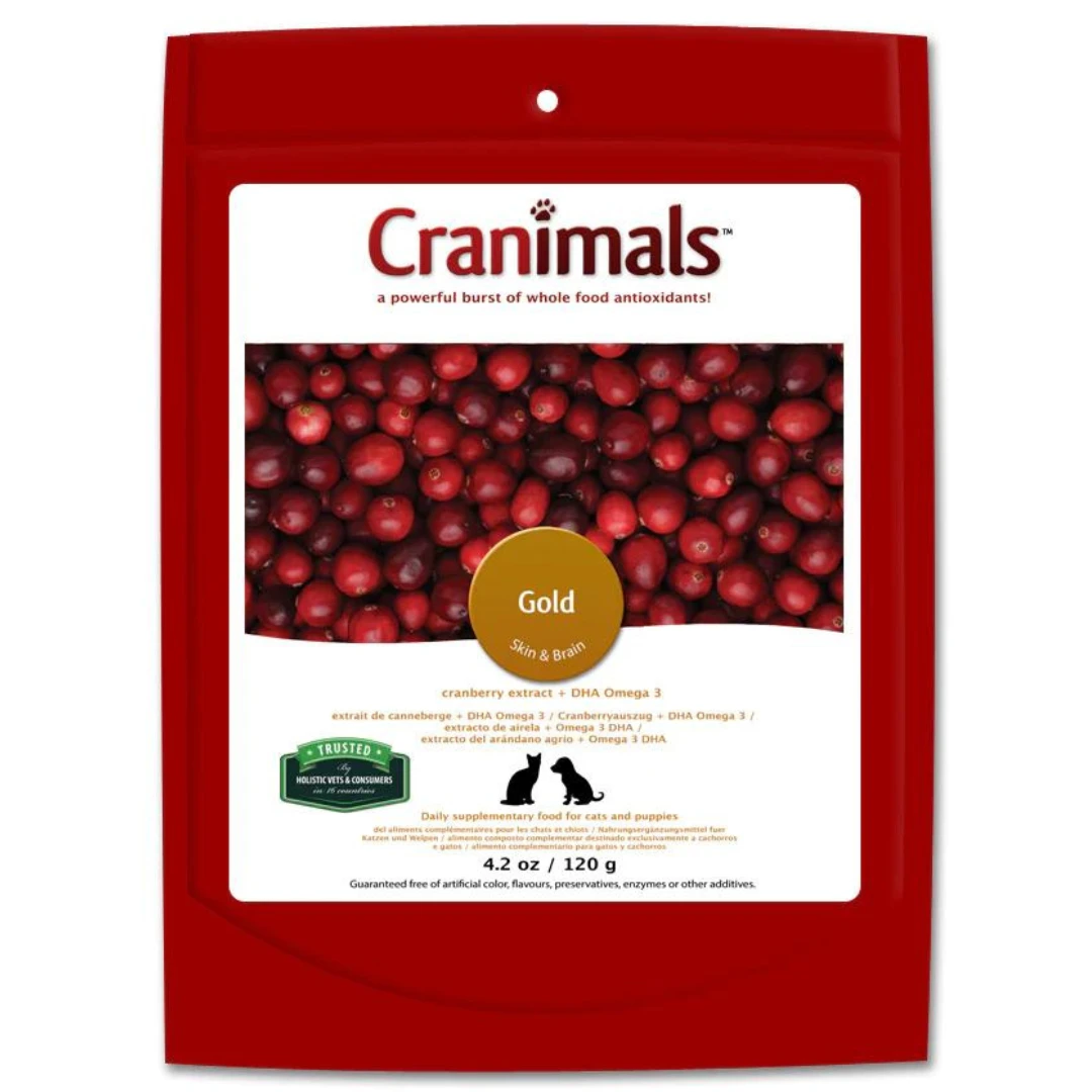 Cranimals Gold Puppy and Cat Supplement 4.2 oz by Cranimals