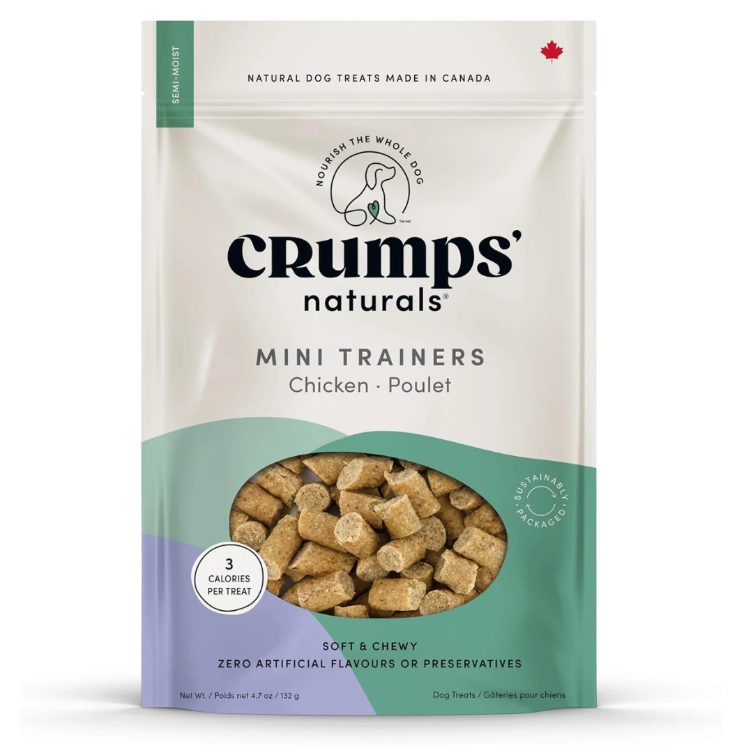 Crumps' Naturals - Mini Dog Trainers Semi Moist Chicken 132g by Crumps' Naturals