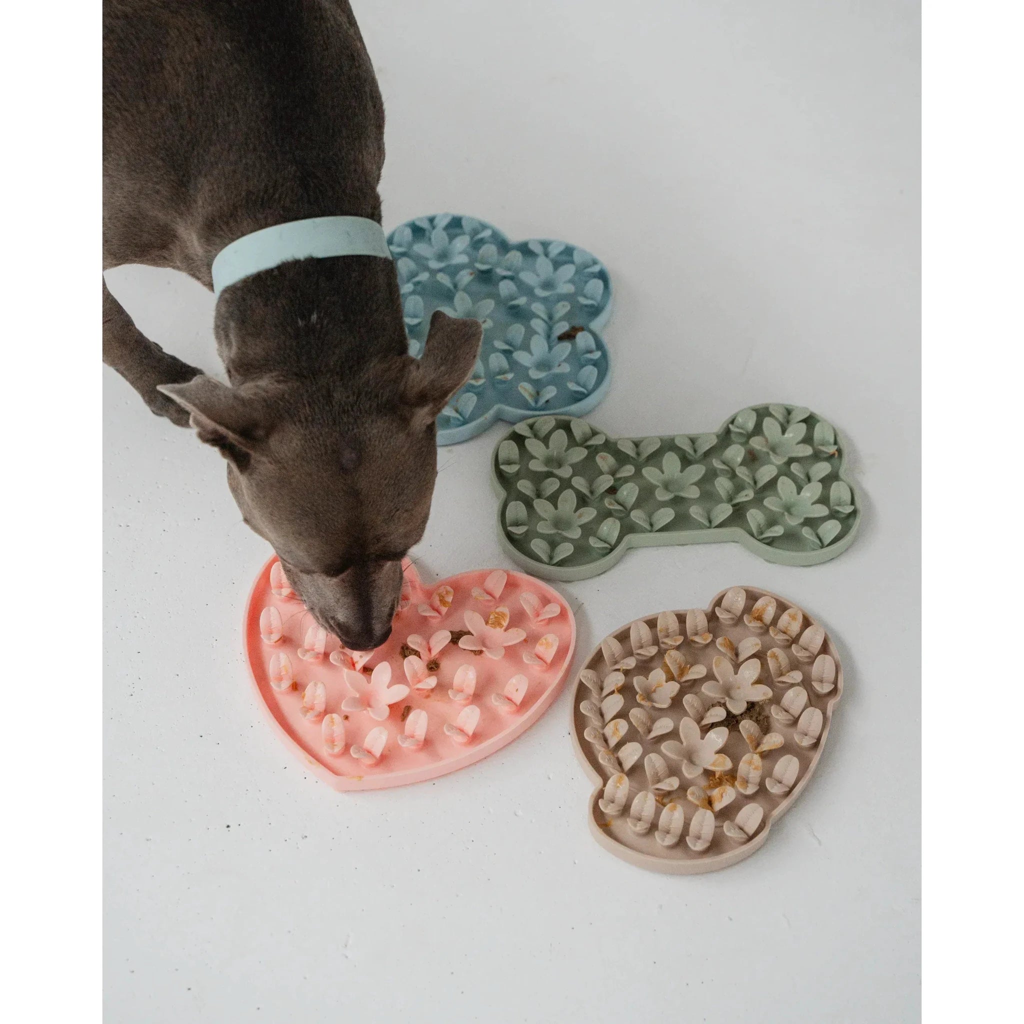Dexypaws Sillicon Enrichment "Hide + Seek" Snuffle Mat by Dexypaws