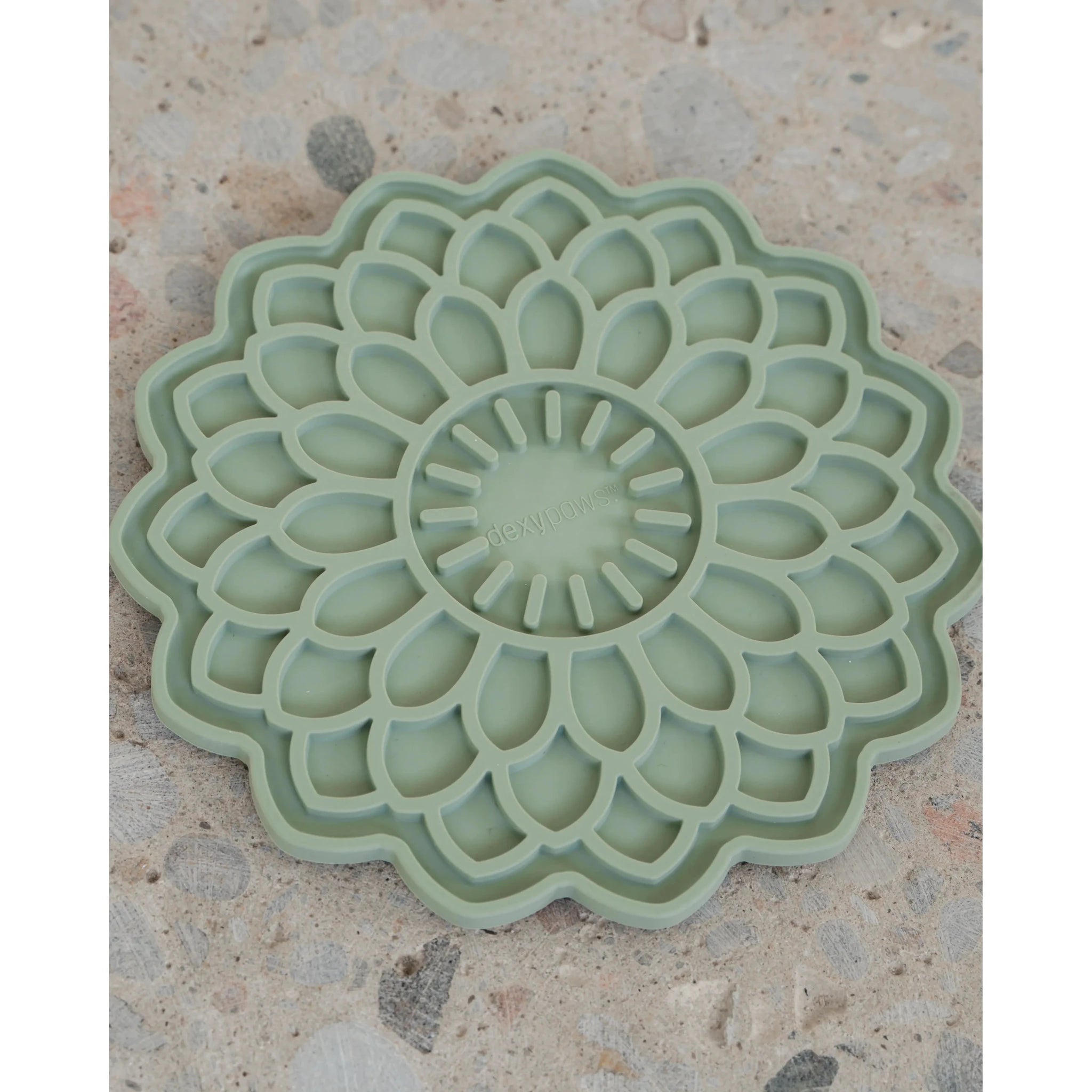 Dexypaws Enrichment Licking Mat for dogs & cats, Blooming Blossom by Dexypaws