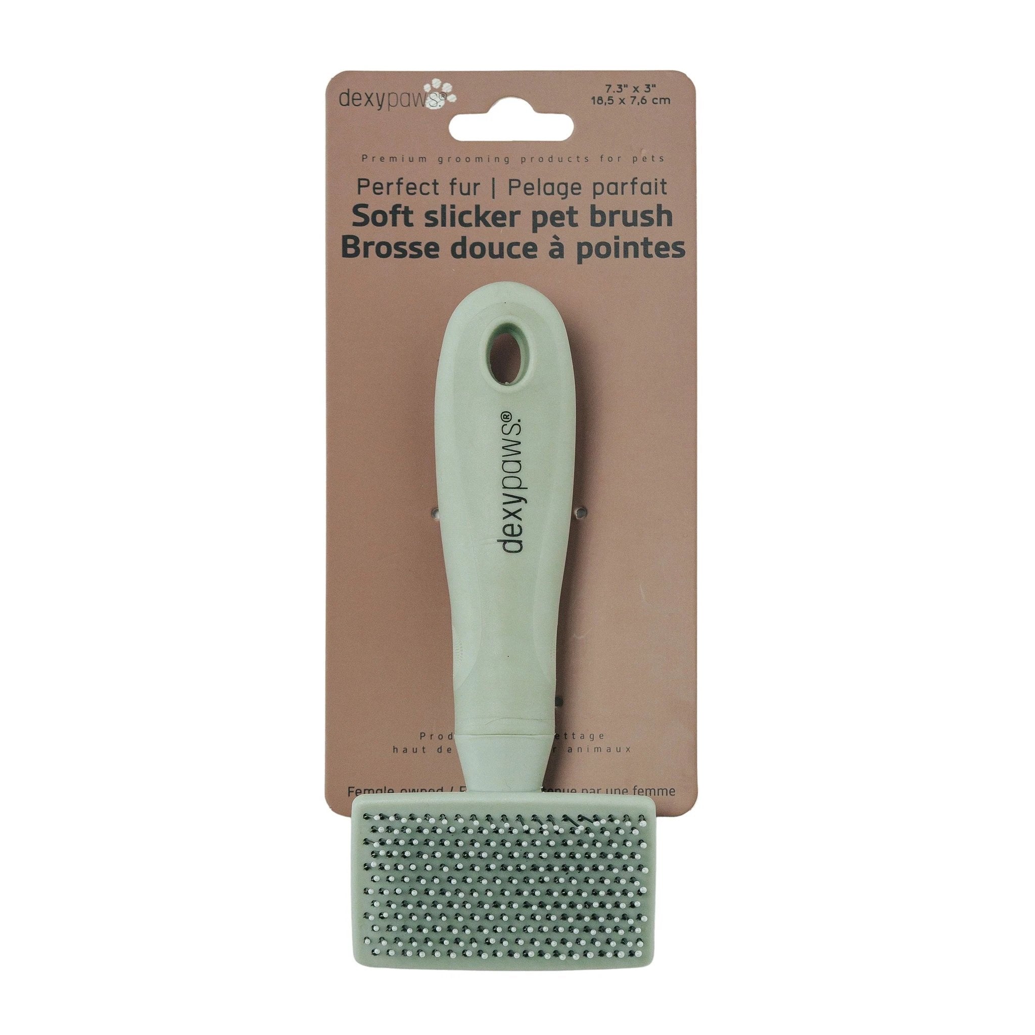 Brosse douce et lisse Dexypaws Perfect Fur