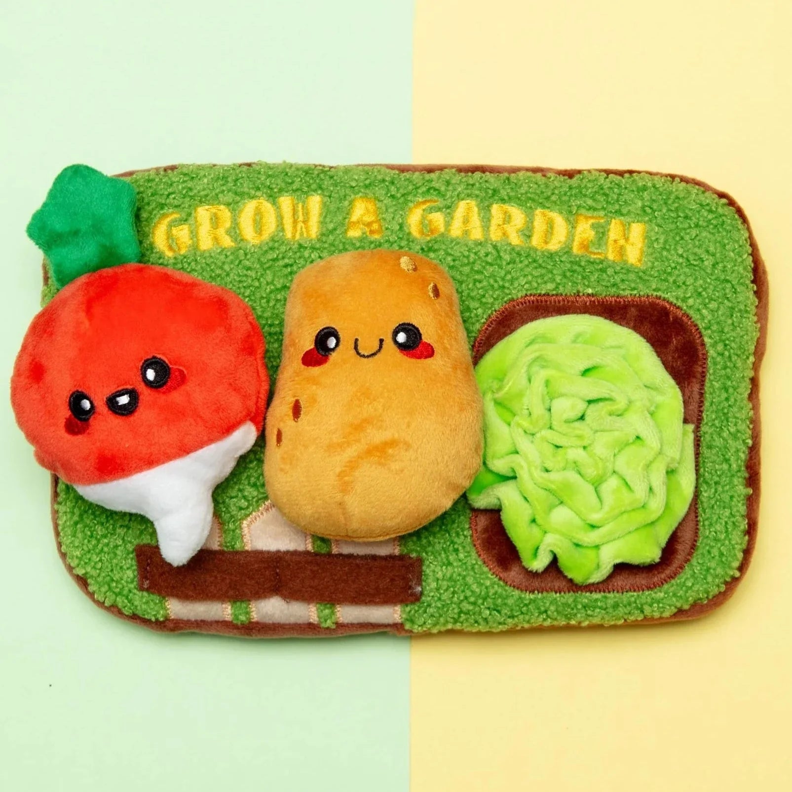 HugSmart Fuzzy Friendz Puppy Garden - Garden Sniffle Toy