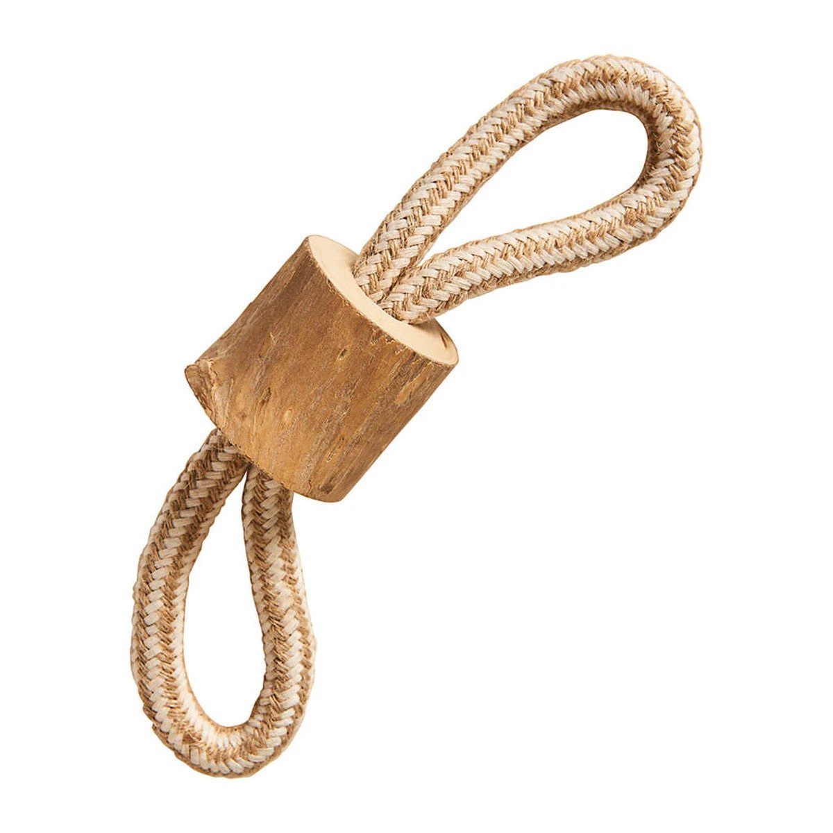 SPOT Love the Earth Coffee Wood Chew Rope Tug by Spot