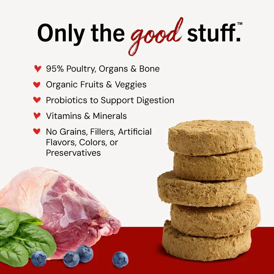 Stella & Chewy's Duck, Duck, Goose Dinner Patties Freeze-Dried Raw Dog Food by Stella & Chewy's