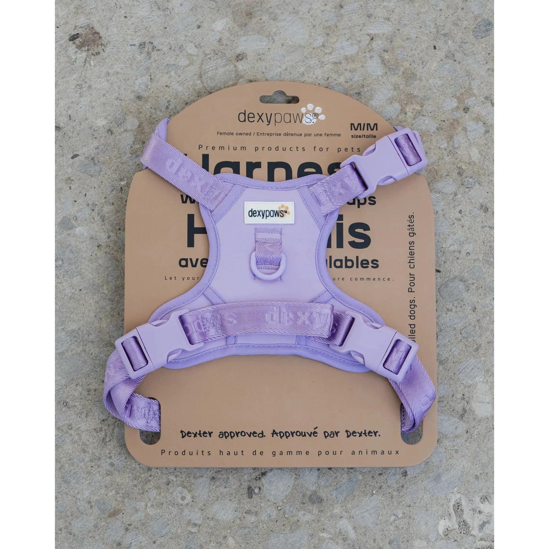 Dexypaws No-Pull Dog Harness, Lilac