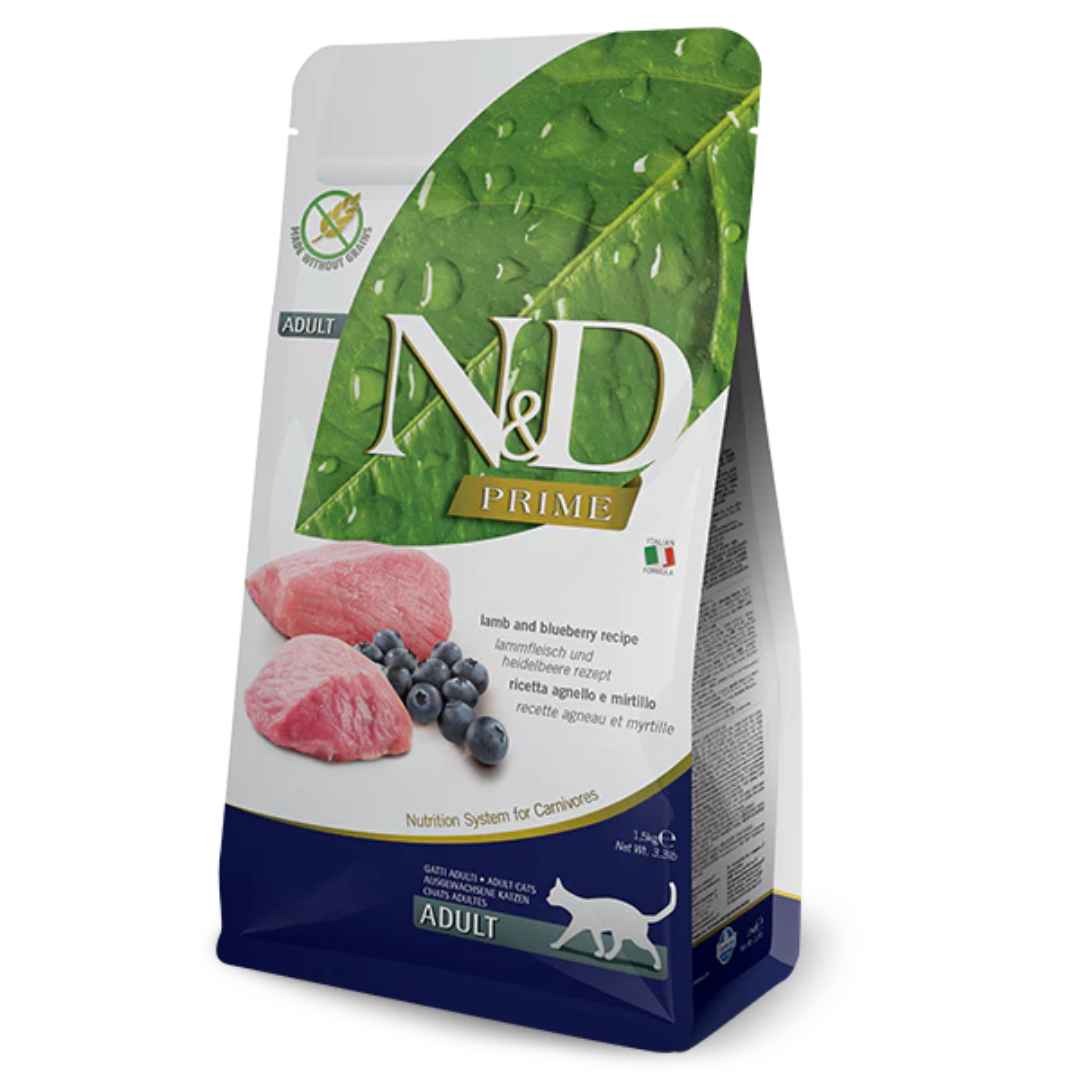 Farmina N&D Prime Lamb & Blueberry Cat Food