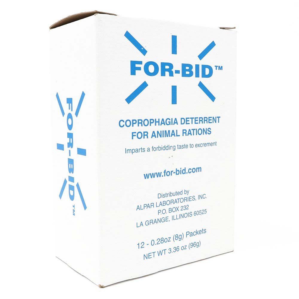 For-Bid Coprophagia Deterrent for Stool Eating
