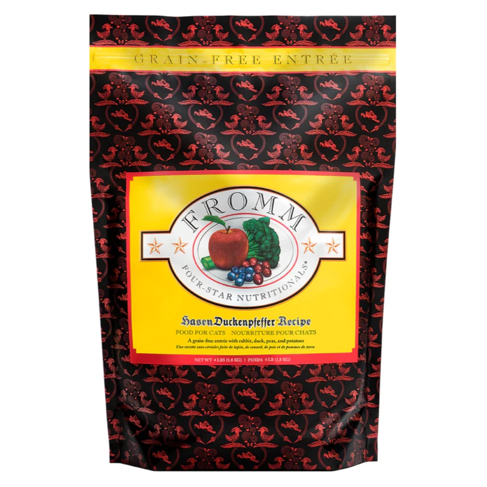 Fromm Four Star Hasen Duckenpfeffer Recipe Cat Food by FROMM