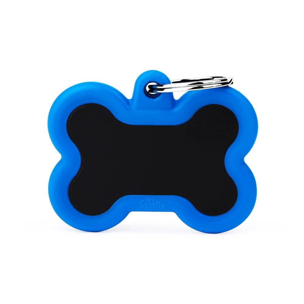 MyFamily Hushtag Aluminum Bone ID Tag by MyFamily